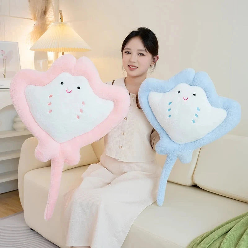 Pastel Manta Sting Ray Plush - Image 7