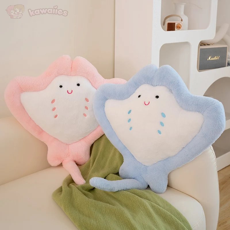 Pastel Manta Sting Ray Plush - Image 15