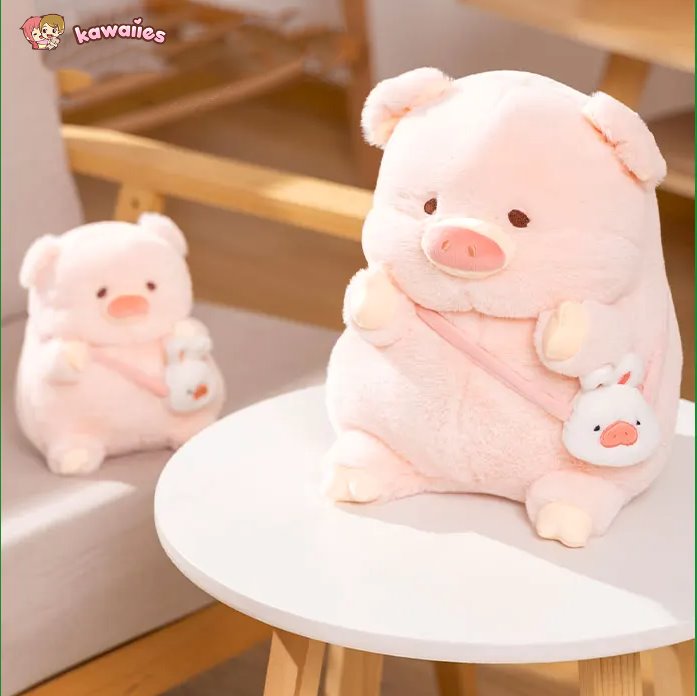 Peaches the Kawaii Pig Plushie - Image 5