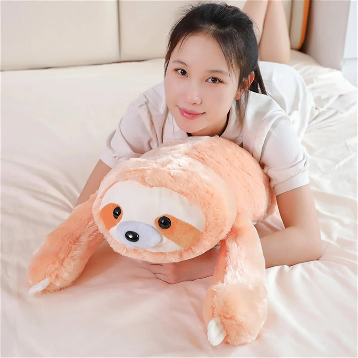 Peachie the Sloth Plushie - Image 9