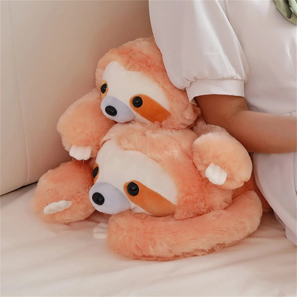 Peachie the Sloth Plushie - Image 7
