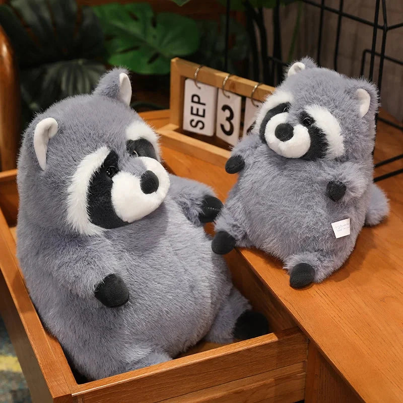 Peanut the Chubby Raccoon Plushie - Image 16