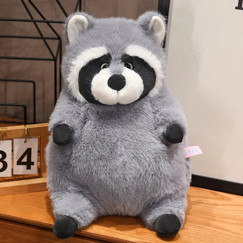 Peanut the Chubby Raccoon Plushie - Image 6