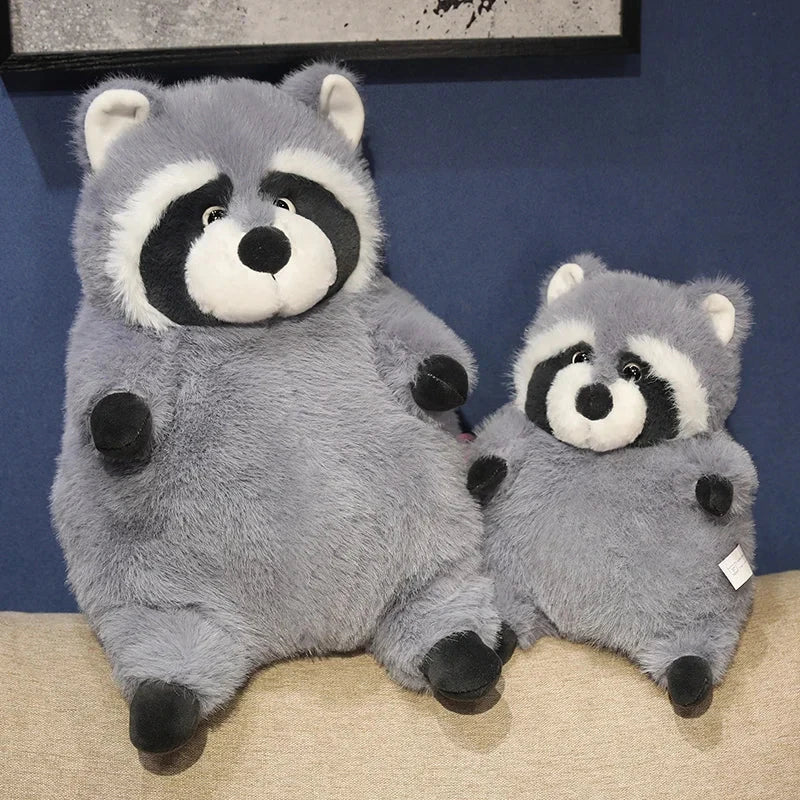 Peanut the Chubby Raccoon Plushie - Image 3