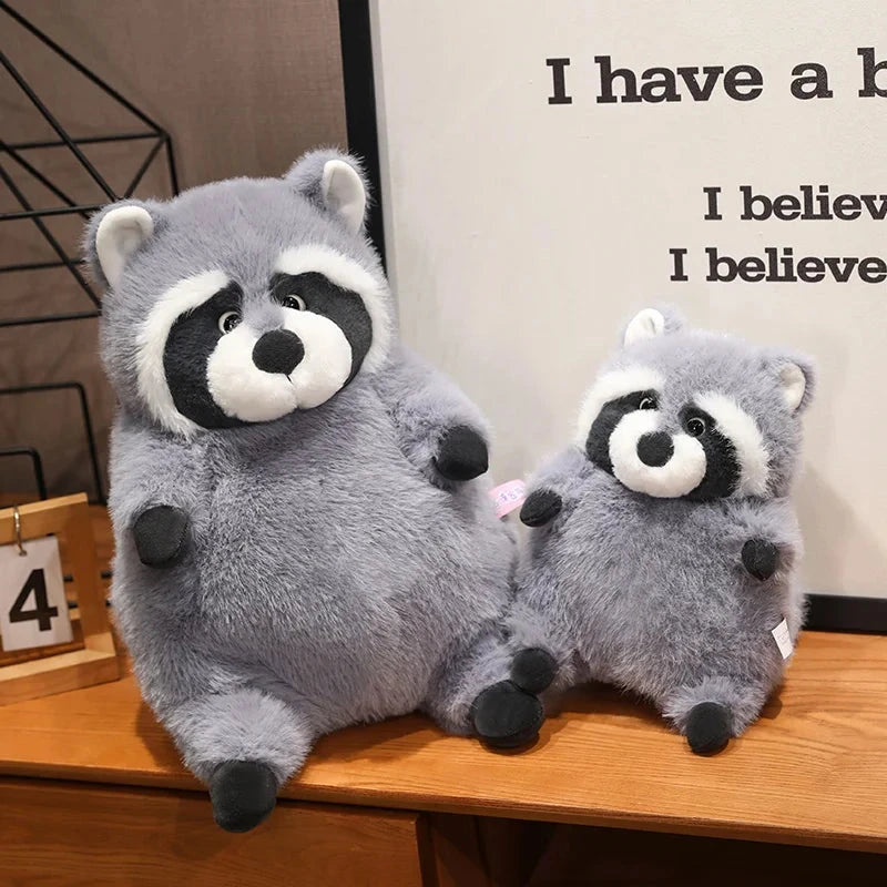 Peanut the Chubby Raccoon Plushie - Image 14