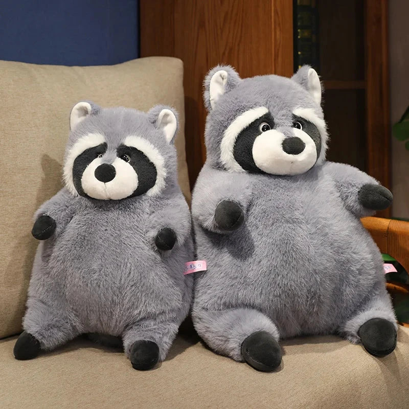 Peanut the Chubby Raccoon Plushie - Image 13