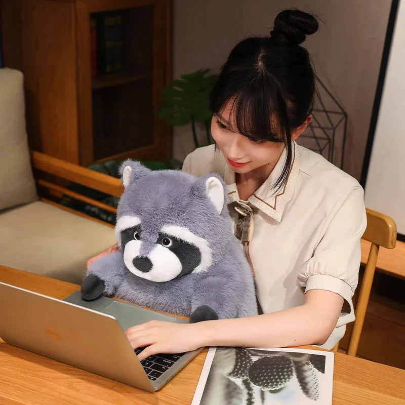 Peanut the Chubby Raccoon Plushie - Image 12