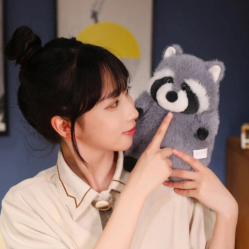 Peanut the Chubby Raccoon Plushie - Image 9