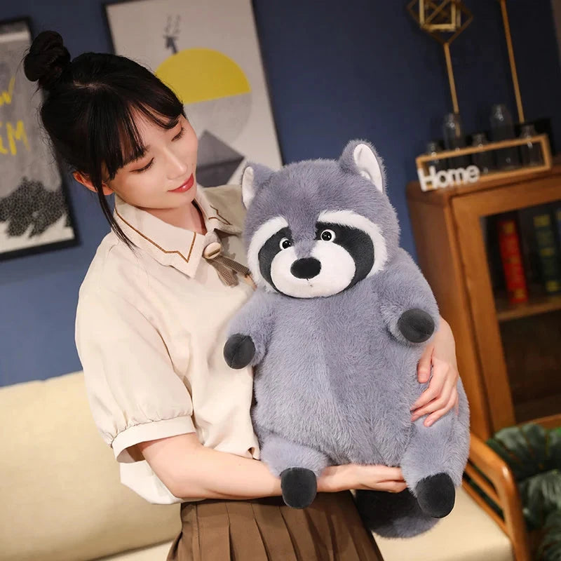 Peanut the Chubby Raccoon Plushie - Image 7