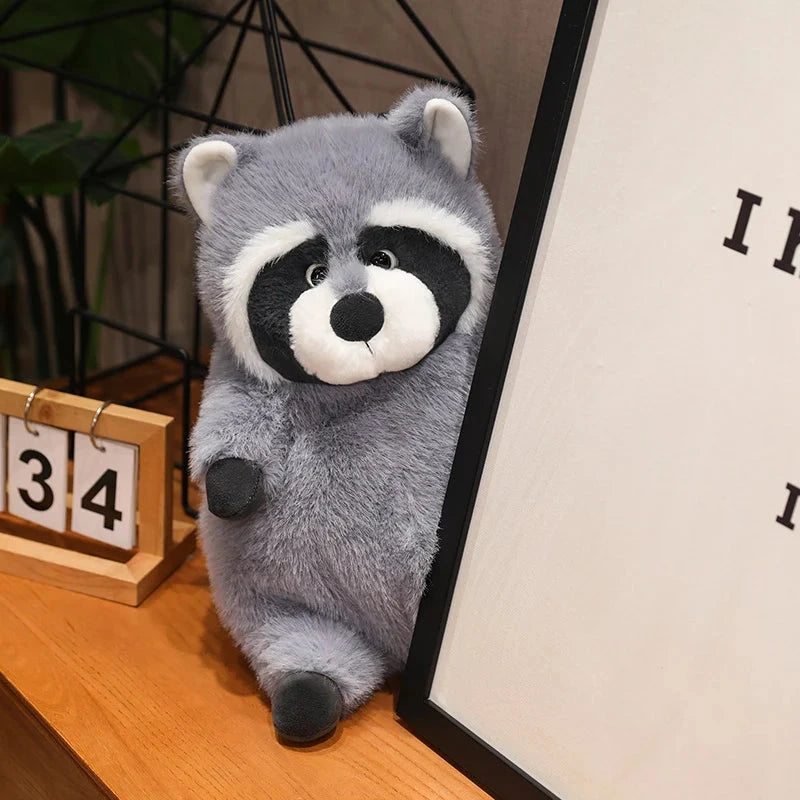 Peanut the Chubby Raccoon Plushie - Image 15