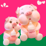 Pig with Bottle Plushie: Your New Cuddly Friend