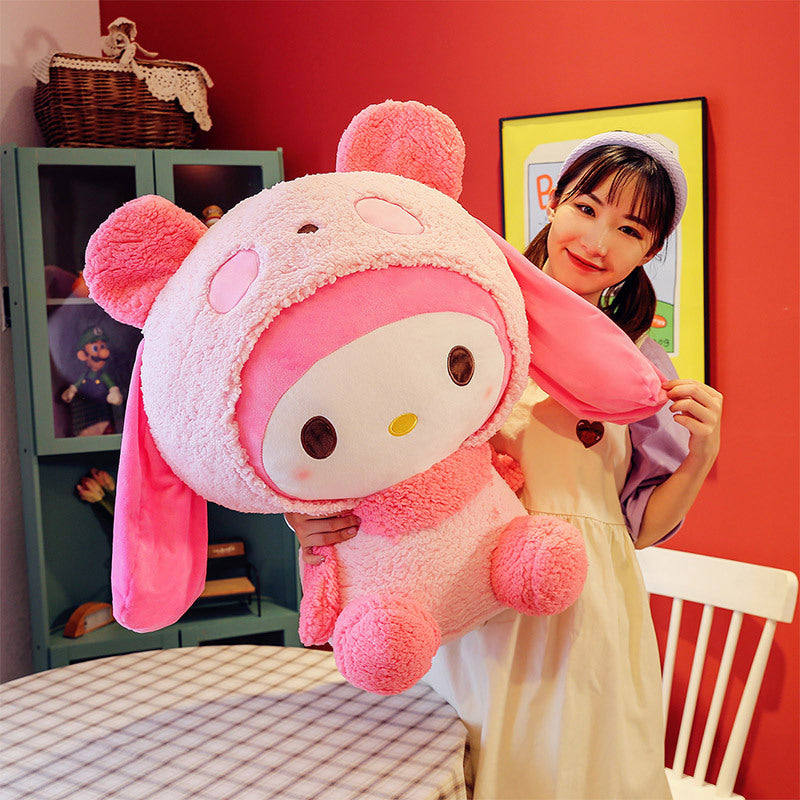 Pink Melody Plush Toy - Cute & Cuddly Anime Friend - Image 6