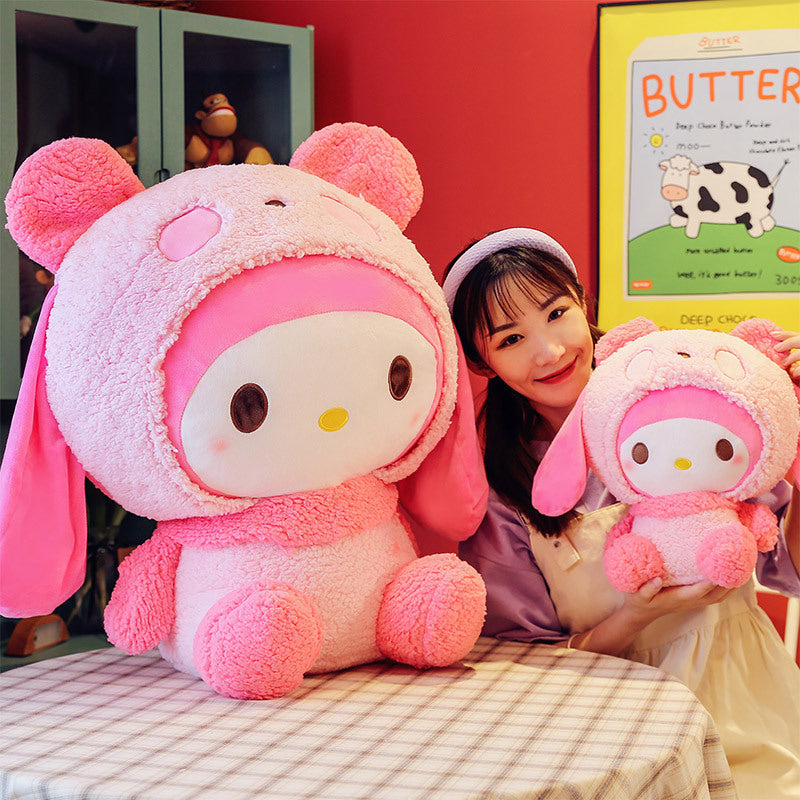 Pink Melody Plush Toy - Cute & Cuddly Anime Friend - Image 5