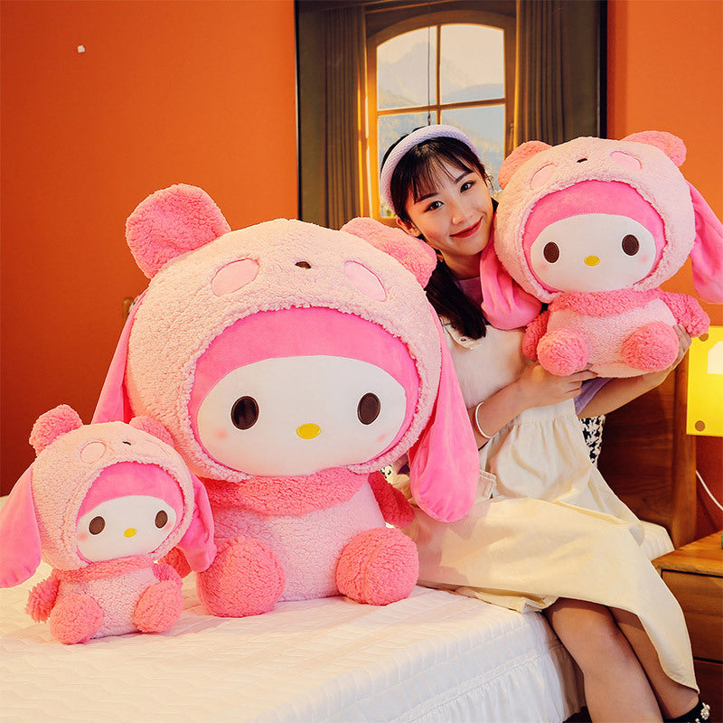 Pink Melody Plush Toy - Cute & Cuddly Anime Friend - Image 4