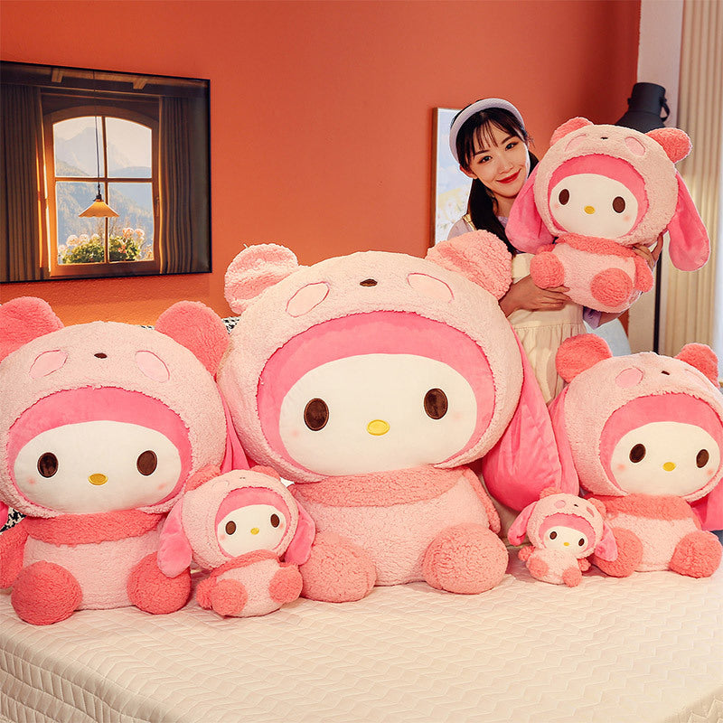 Pink Melody Plush Toy - Cute & Cuddly Anime Friend - Image 2