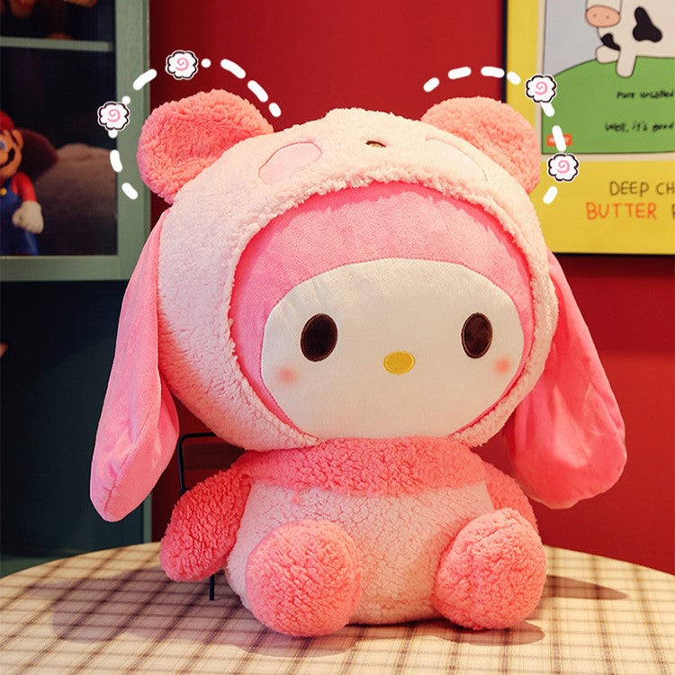 Pink Melody Plush Toy - Cute & Cuddly Anime Friend - Image 8