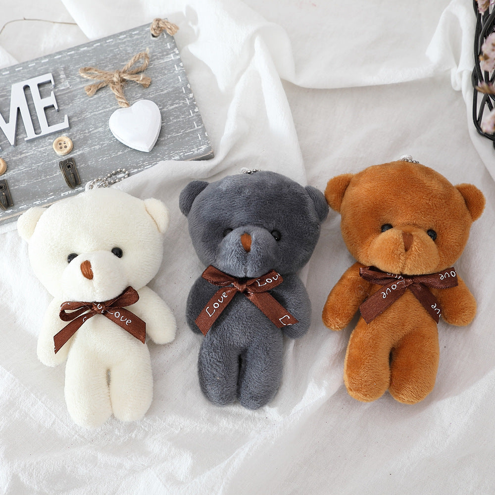 Plush Teddy Bear Keychain