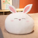 Rabbit Bun Stuffed Animal Plush Cushion