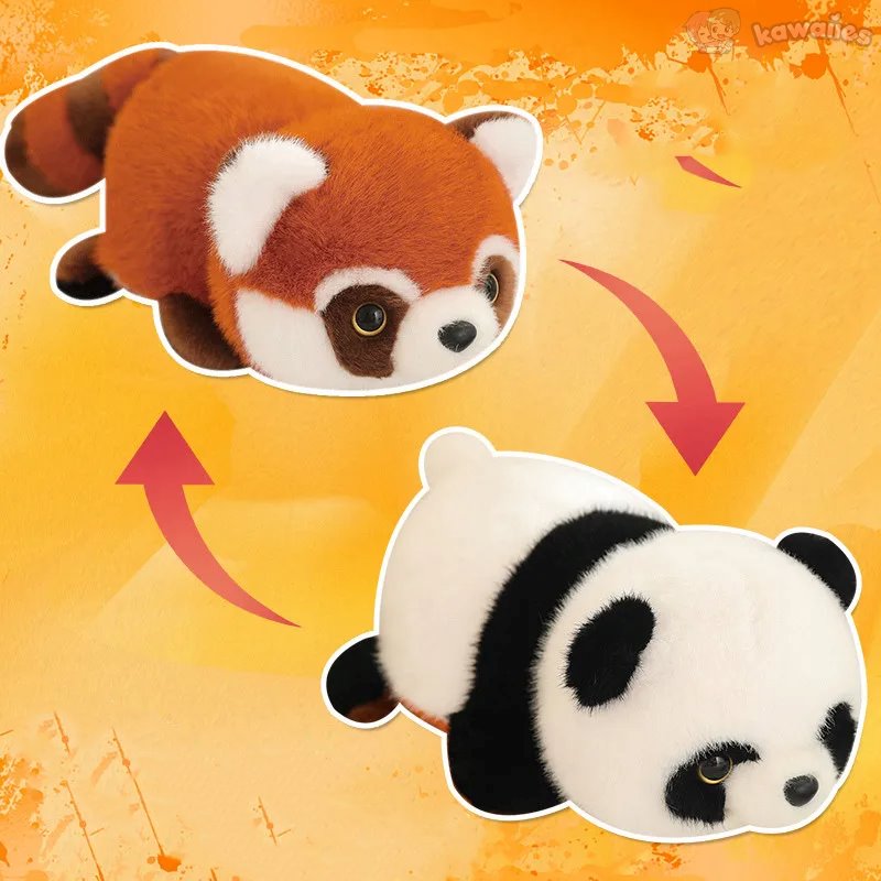 Reversible Red Panda to Panda Plush - Image 14