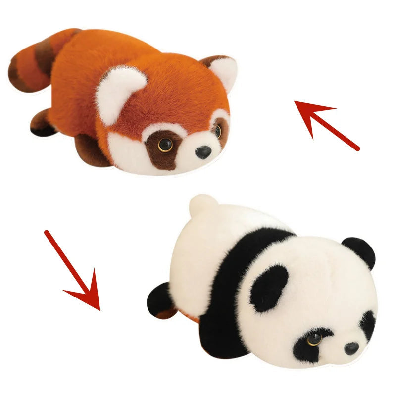 Reversible Red Panda to Panda Plush - Image 2