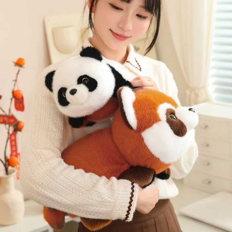 Reversible Red Panda to Panda Plush - Image 23