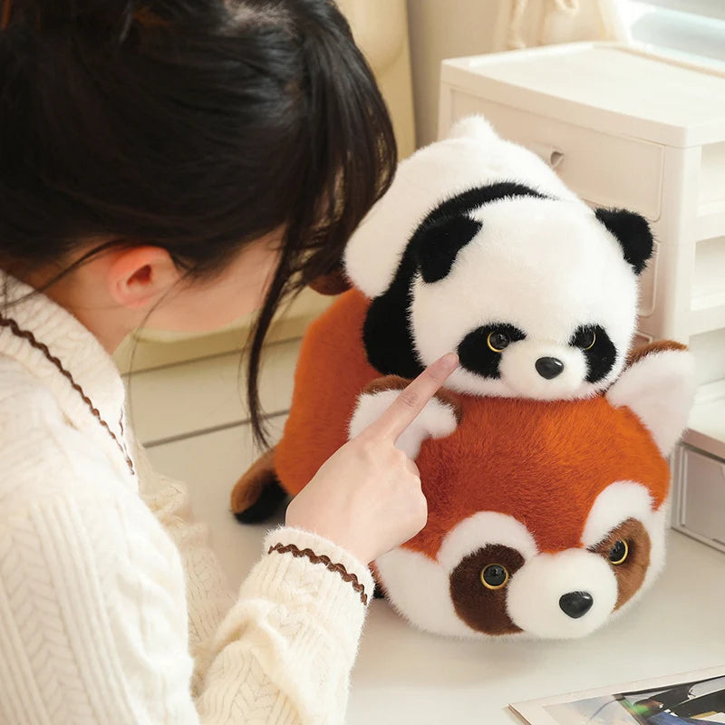 Reversible Red Panda to Panda Plush - Image 22