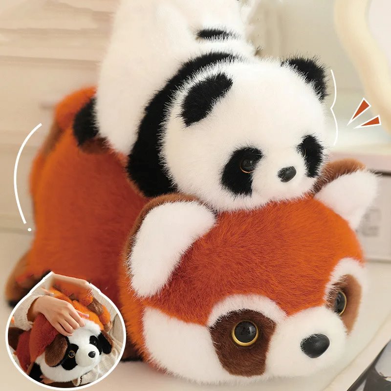 Reversible Red Panda to Panda Plush - Image 27