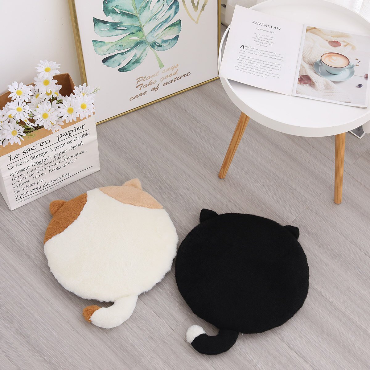 Round Cat Cushion - Image 4