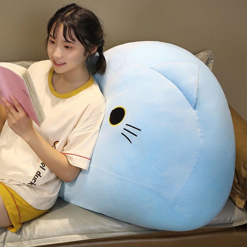Round Cat Plush Toy - Image 3
