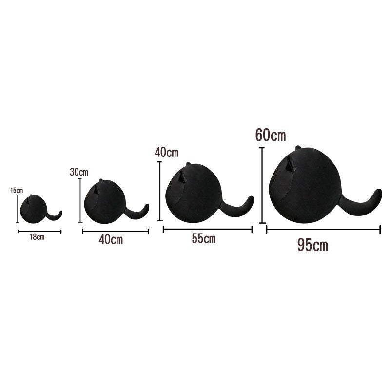 Round Cat Plush Toy - Image 7