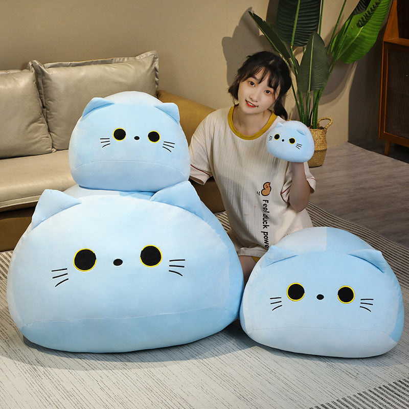 Round Cat Plush Toy - Image 2