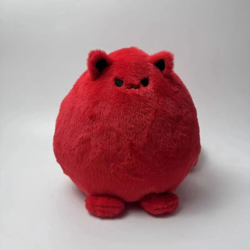 Round Chubby Cat Angel Plush - Image 4