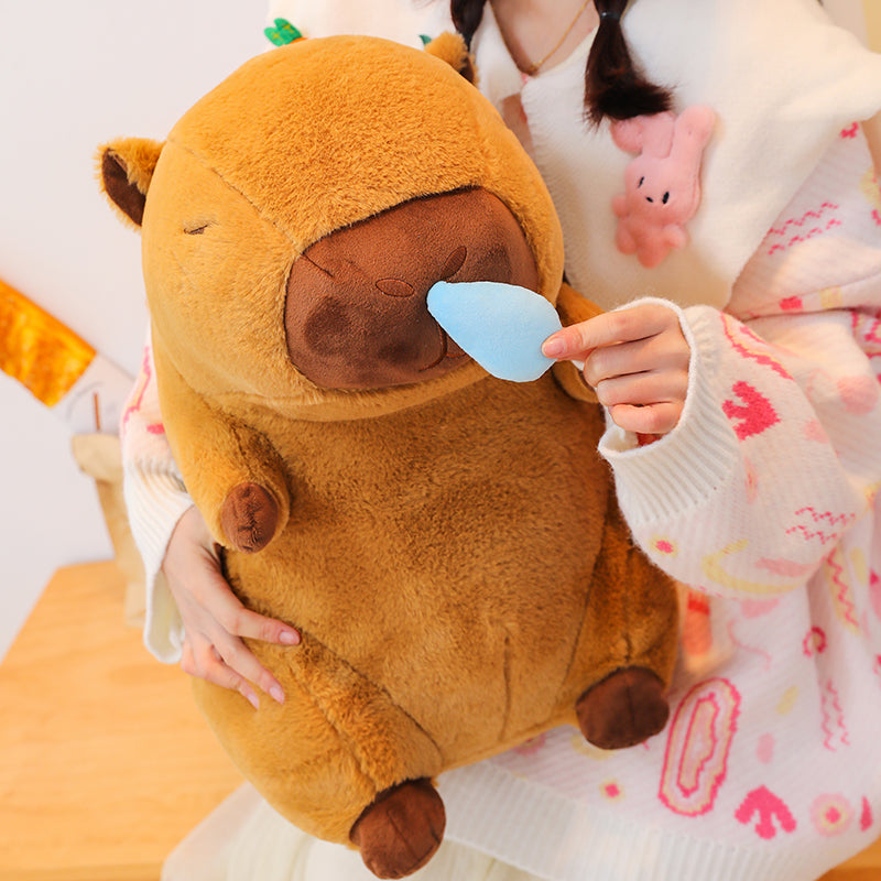 Runny Nose Capybara Plush Toy