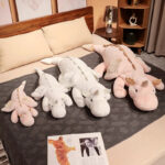 Ryoko and Nuri the Horned Dragon Plushies