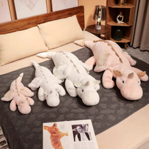 Ryoko and Nuri the Horned Dragon Plushies
