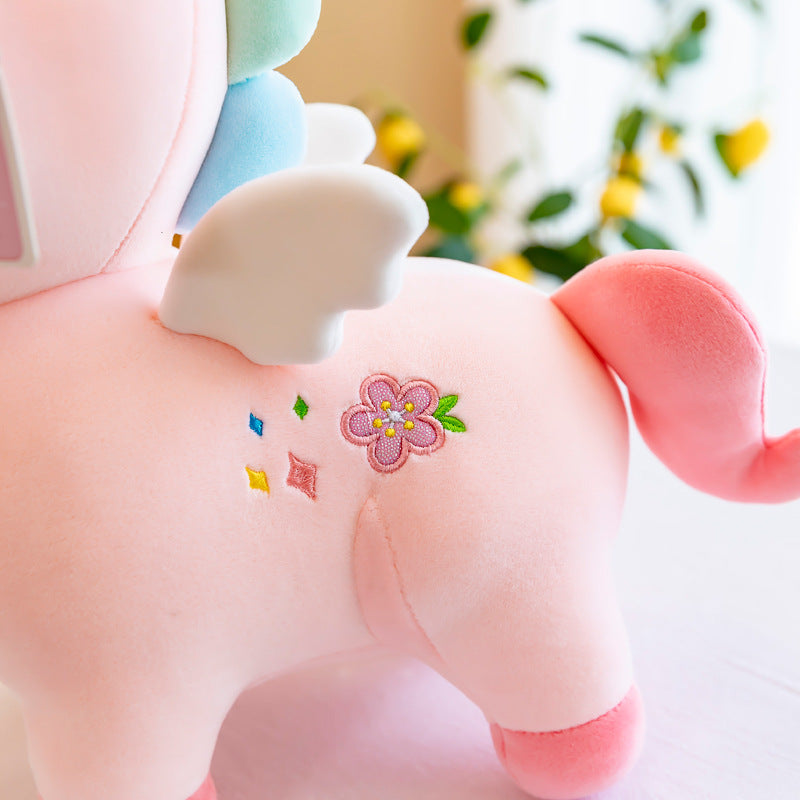 Sakura Pink Unicorn Plush Toy - Image 8