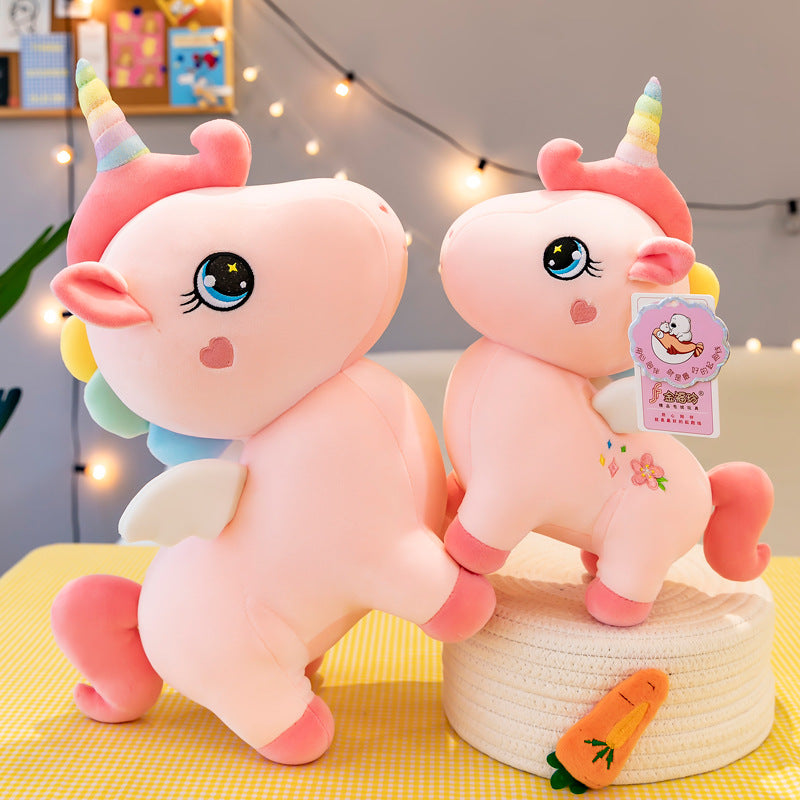 Sakura Pink Unicorn Plush Toy - Image 4