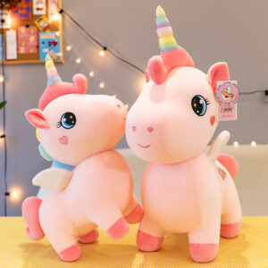 Sakura Pink Unicorn Plush Toy