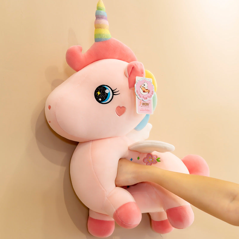 Sakura Pink Unicorn Plush Toy - Image 7