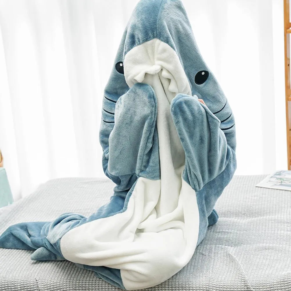 Shark Blanket Onesie Sleeping Bag - Image 2