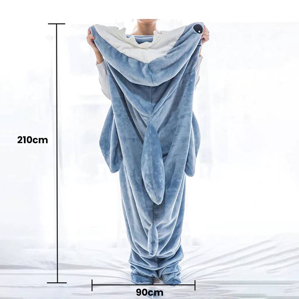 Shark Blanket Onesie Sleeping Bag - Image 6