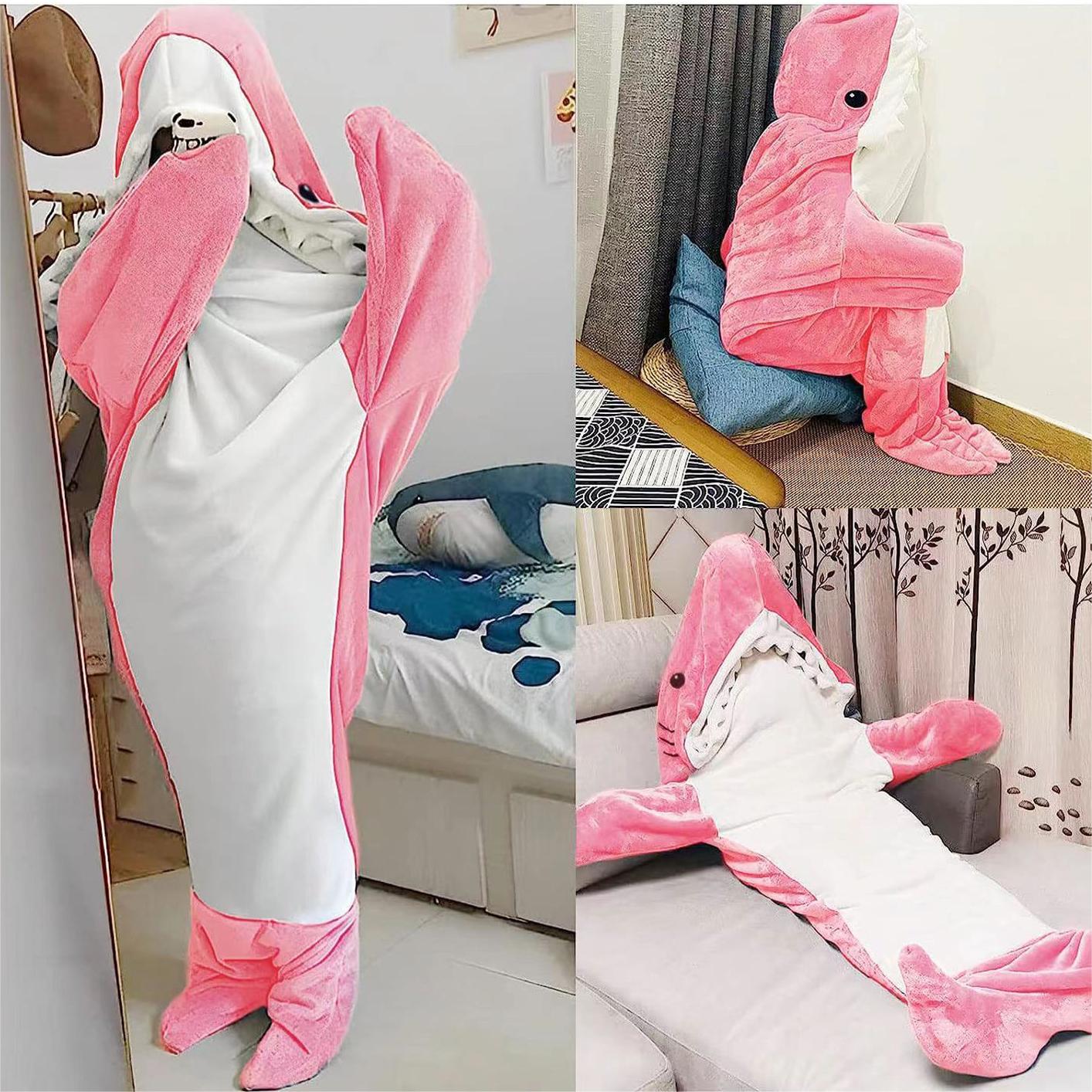 Shark Blanket Onesie Sleeping Bag - Image 9