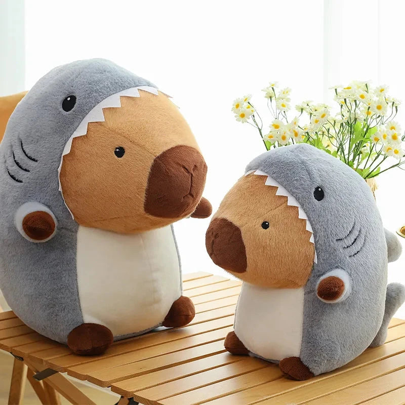 Shark Capybara Cosplay Plush - Image 2