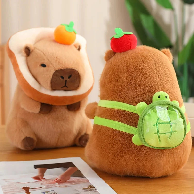 Silly Capybara Toast Turtle Snotty Plushie Family - Image 6