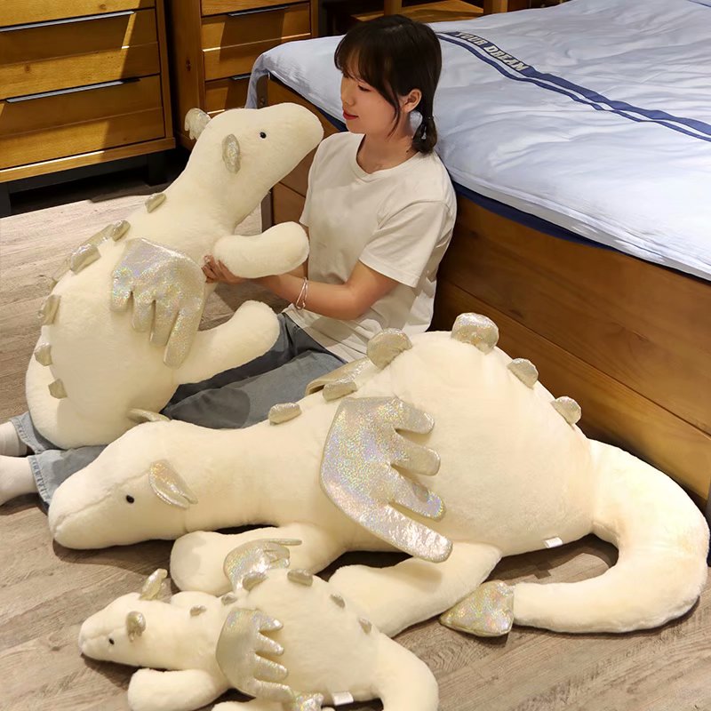 Snow Dragon Stuffed Doll - Image 3