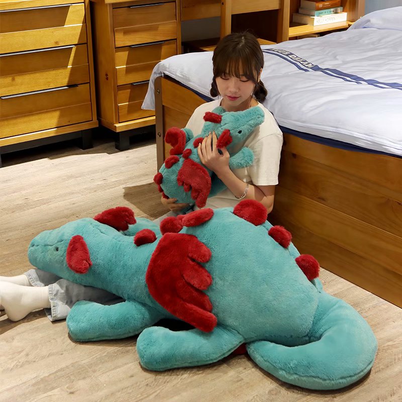 Snow Dragon Stuffed Doll