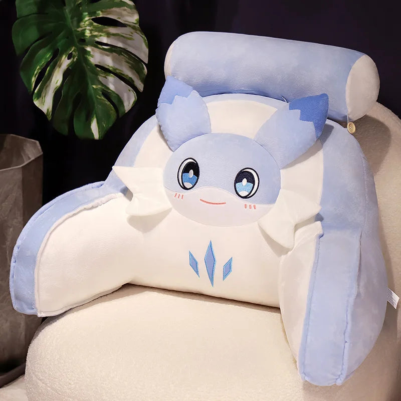 Sofi the Cute Baby Blue Hybrid Dragon Cushion Seat - Image 13
