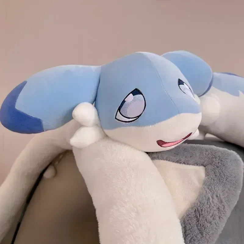 Sofi the Long Kawaii Baby Blue Dragon Plushie - Image 8
