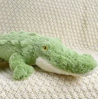 Soft Fluffy Green Crocodile Plush Toy - Image 14
