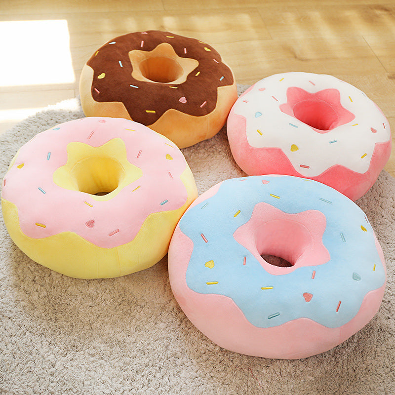 Soft Pastel Donut Cushion Plushies Collection - Image 3